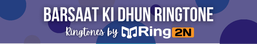 Barsaat Ki Dhun Ringtone Download Mp3 | Jubin Nautiyal | Rochak Kohli