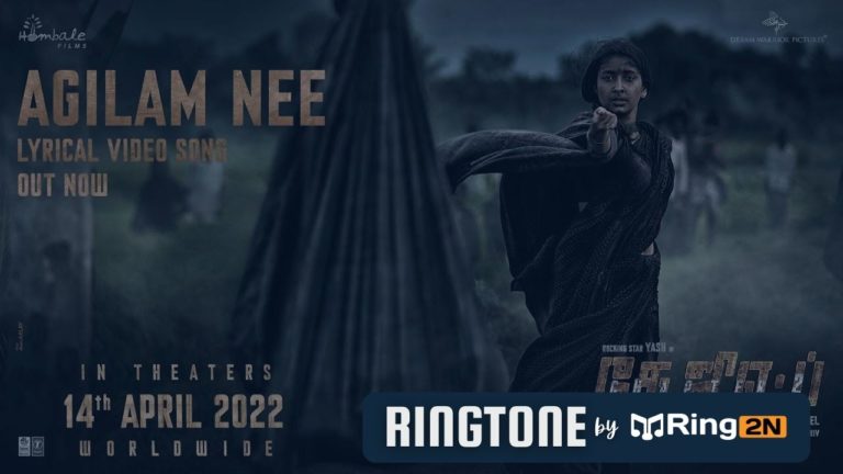 Agilam Nee Ringtone Download (Tamil) Mp3 | KGF Chapter 2 | RockingStar Yash