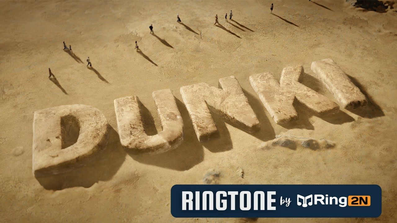 Dunki Ringtone Download Mp3 | Shah Rukh Khan, Rajkumar Hirani