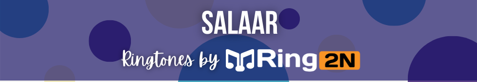 Salaar Ringtone Download Mp3 Free  Prabhas