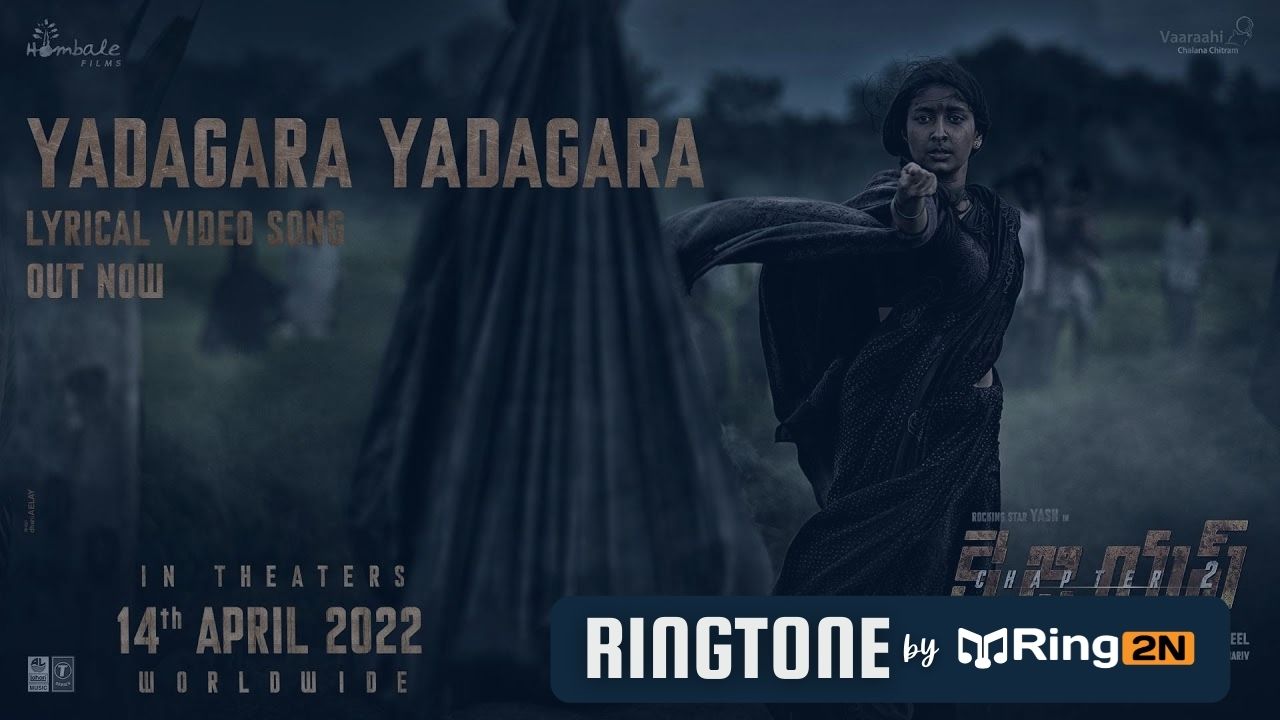 Yadagara Yadagara Ringtone (Telugu) Download Mp3 | KGF Chapter 2 | RockingStar Yash
