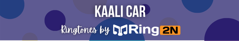 KAALI CAR Ringtone Download Mp3 | Raftaar,Asees Kaur