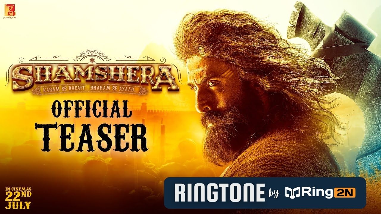 Shamshera Ringtone Download Mp3 Free | Ranbir Kapoor