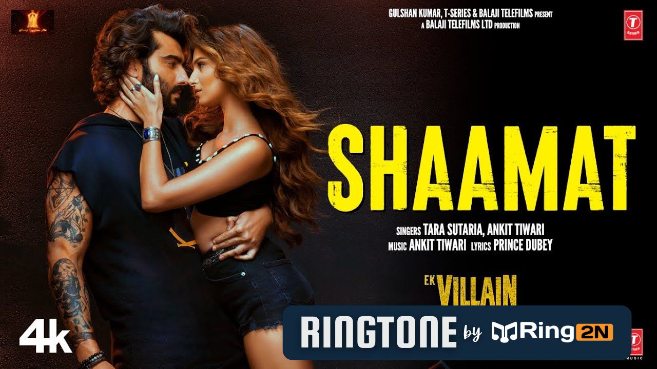 Shaamat Ringtone Download Mp3 | Ek Villain Returns | John A, Arjun K