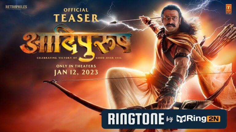 Adipurush Ringtone Download MP3 | Prabhas | Saif Ali Khan | Kriti Sanon