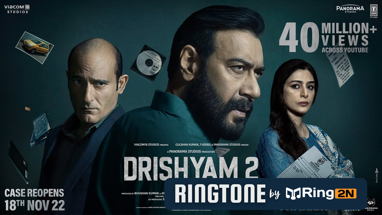 Drishyam 2 Ringtone Ajay Devgn, Akshaye Khanna Download Free